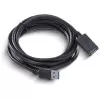 Cabo Usb Extensor 3.0 Com 2 Metros 28 Awg Cor Preto PcYes