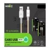 Cabo Usb Para Tipo-C 5A 1 Metro Dourado Ims-151 Imenso Cabo Usb Para Tipo-C 5A 1 Metro Dourado Ims-151 Imenso