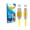 Cabo Usb Para Usb-C 1,5M 12W Mulher Maravilha Novo