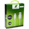 Cabo Usb Tipo-C 2A 1 Metro Xc-Cd-75 X-Cell Novo Cabo Usb Tipo-C 2A 1 Metro Xc-Cd-75 X-Cell Novo