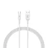 Cabo Usb Tipo C Alta Elasticidade Branco 1m Bright