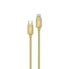 Cabo Usb Tipo-C Para Lightning 2M Nylon Tcl20Bg Novo