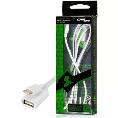 Cabo Usb Tipo-C Para Usb 2,0 a Fêmea 1,5M 018-7480 Novo
