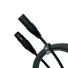 Cabo Xlr Macho + Xlr Femea 2 Metros Profissional Estúdio Som Cabo Xlr Macho + Xlr Femea 2 Metros Profissional Estúdio Som
