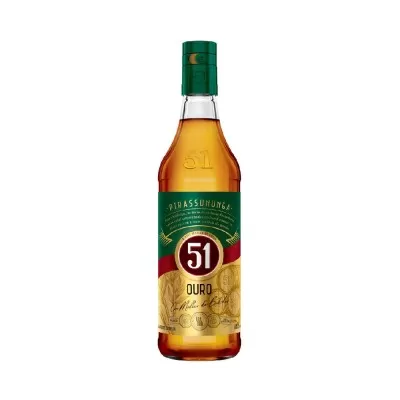 Cachaça 51 Ouro 965Ml Sem Cartucho
