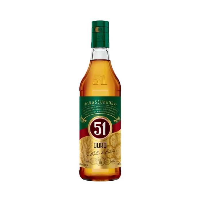 Cachaça 51 Ouro 965Ml Sem Cartucho