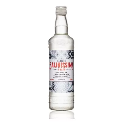 Cachaça Salinissima Prata Salinas 670Ml