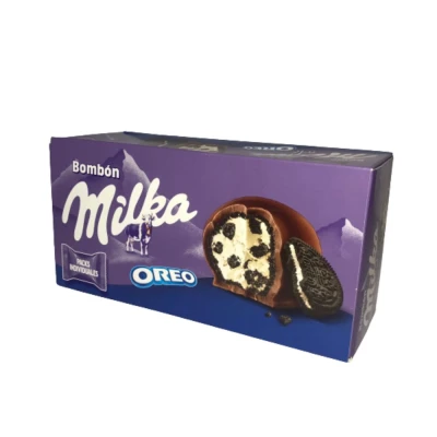 Caixa De Bombom Milka Sabor Oreo 196 Gramas