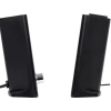 Caixa De Som Dual 2.0 Basic 6W Cor Preta Usb Vinik Caixa De Som Dual 2.0 Basic 6W Cor Preta Usb Vinik