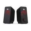 Caixa De Som Gamer Stentor Redragon Usb Preta 6W GS500