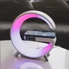 Caixa De Som Luminária G Rgb Carregador G63 Novo