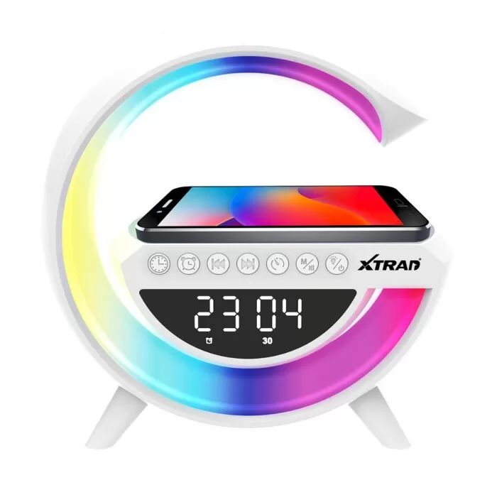 Caixa De Som Luminária G Rgb Xdg-8601 Novo