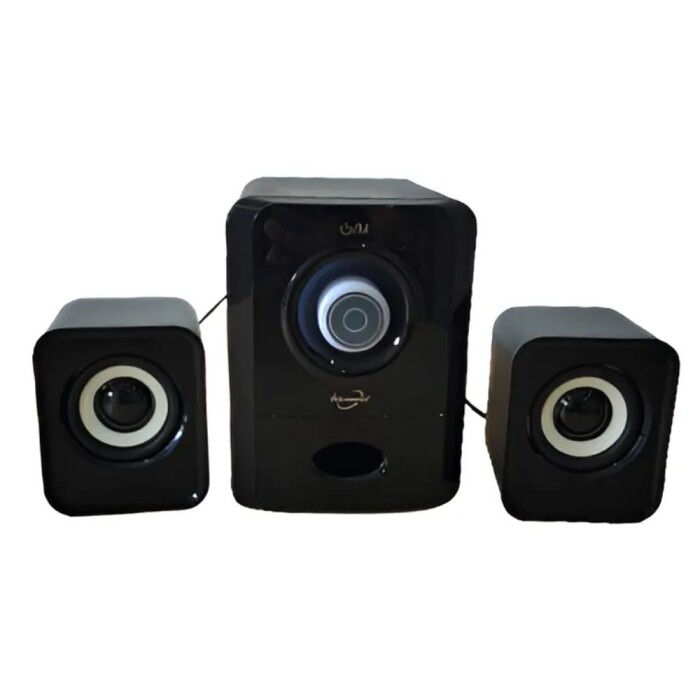 Caixa De Som Pc/Notebook Bluetooth 11w Átomo Mo-Yf308 Portátil