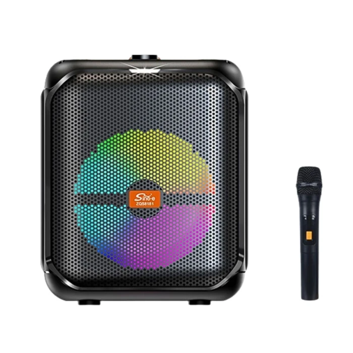 Caixa De Som Portatil Bluetooth Zqs-8181 Caixa De Som Portatil Bluetooth Zqs-8181