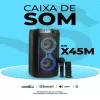 Caixa De Som Portátil Rgb 20W Cor Preta Ims-x45m Imenso Caixa De Som Portátil Rgb 20W Cor Preta Ims-x45m Imenso