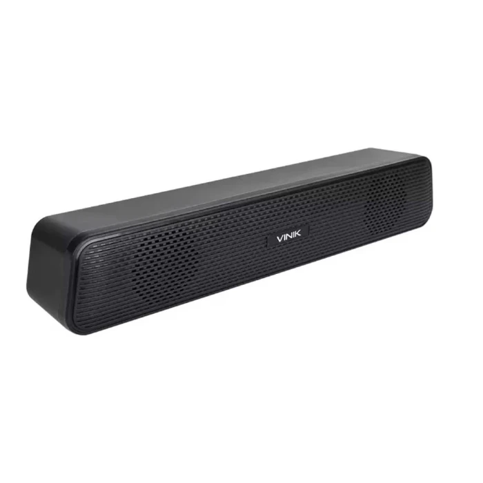 Caixa De Som Soundbar Dynamic 6W 2.0 Cabo P2 Preto Vinik