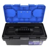 Caixa Plástica Para Ferramentas Plástico Preto/Azul 32,5cm Caixa Plástica Para Ferramentas Plástico Preto/Azul 32,5cm