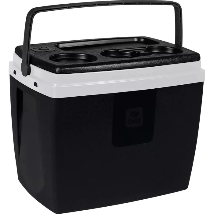 Caixa Térmica 19 Litros Cooler Polipropileno Preto/Branco Caixa Térmica 19 Litros Cooler Polipropileno Preto/Branco