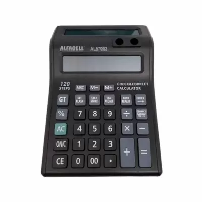 Calculadora De Mesa 12 Digitos Al57002 Alfacell Novo