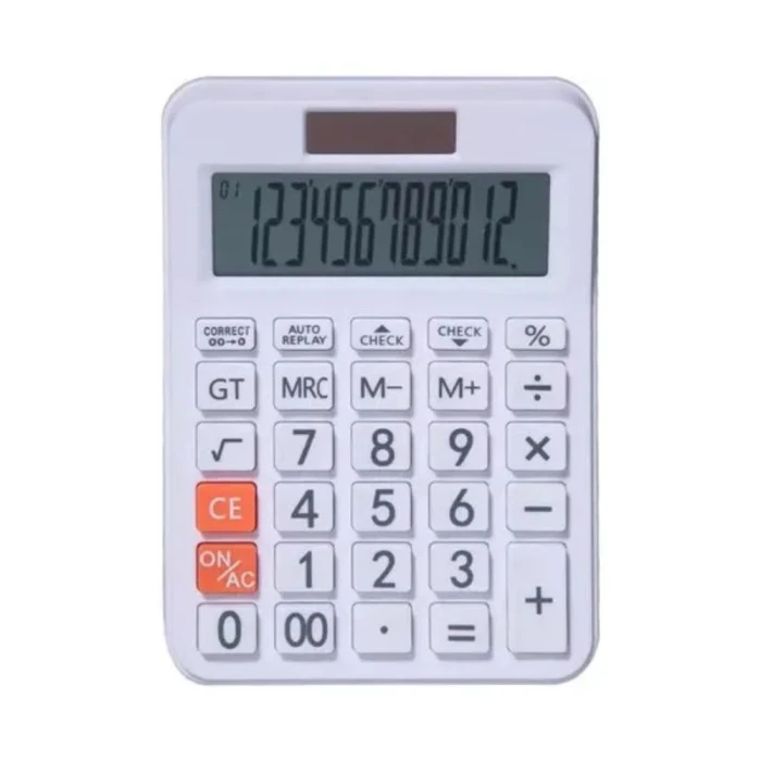 Calculadora De Mesa P/Escritório Branca Mx-c128b Maxprint