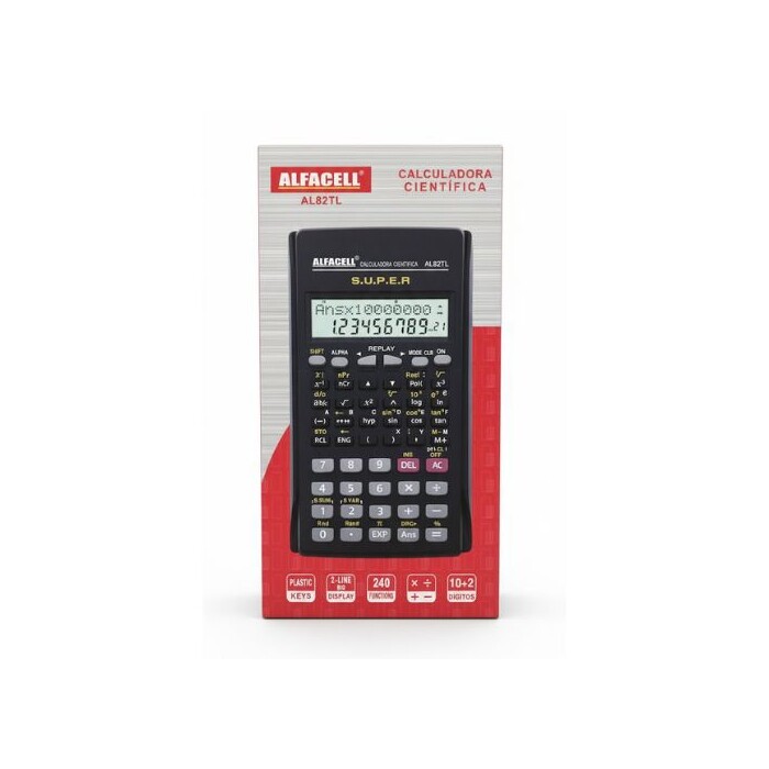 Calculadora Mesa Científica 10 Dígitos Alfacell Al82tl