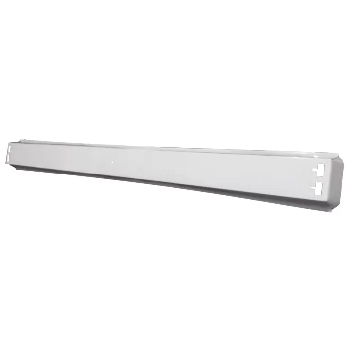 Calha Para Lâmpada T8 Tubo 60CM Com Conector Duplo Branco