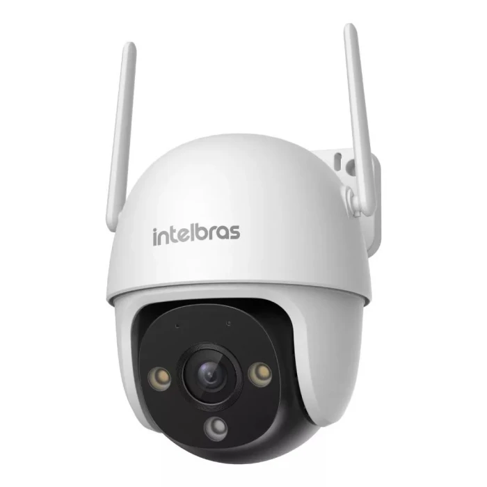 Câmera Inteligente Externa Wi-Fi Full Color + 32GB Intelbras