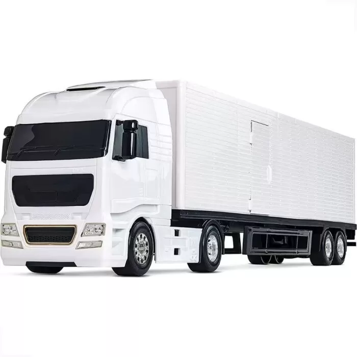 Caminão Diamond Truck Baú Branco Roma Novo