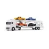 Caminhão Cegonheira com 4 carros Voyager Roma Branco 1354 Caminhão Cegonheira com 4 carros Voyager Roma Branco 1354