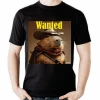 Camiseta Masculina Capivara Faroeste Wanted Cor Preta Tam M Camiseta Masculina Capivara Faroeste Wanted Cor Preta Tam M