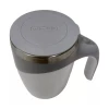 Caneca Mixer De Aço Inox 380mL Marrom E Bege Ke Home Caneca Mixer De Aço Inox 380mL Marrom E Bege Ke Home