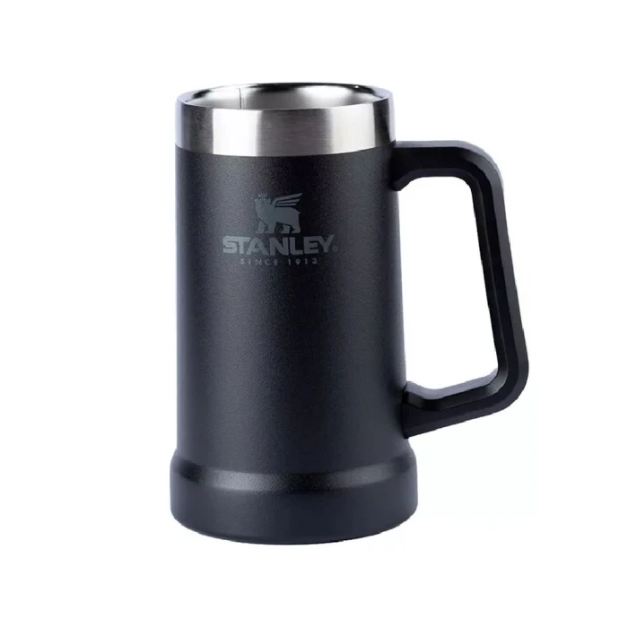 Caneca Térmica Stanley Adventure Beer Matte Black 709ml Caneca Térmica Stanley Adventure Beer Matte Black 709ml