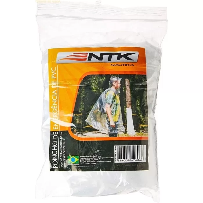 Capa De Chuva Pvc Nautika Novo