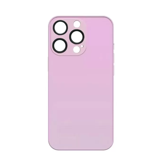 Capa De Vidro Liso Grafite Compatível Com Iphone 14 Pro Max