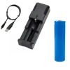 Carregador De Baterias Com 1 Bateria 3800mah Flex FX-C08