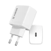 Carregador De Parede USB-C 20W Fast Branco Fortrek FK131B Carregador De Parede USB-C 20W Fast Branco Fortrek FK131B