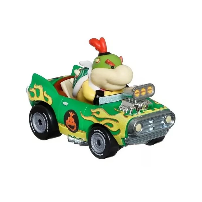 Carrinho Hot Wheels Mario Kart: Kart Bowser Jr. Hdb27 Mattel Carrinho Hot Wheels Mario Kart: Kart Bowser Jr. Hdb27 Mattel