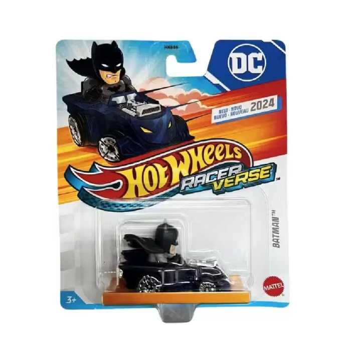 Carrinho Hot Wheels Racerverse Batman Dc Hrt21 Mattel Carrinho Hot Wheels Racerverse Batman Dc Hrt21 Mattel