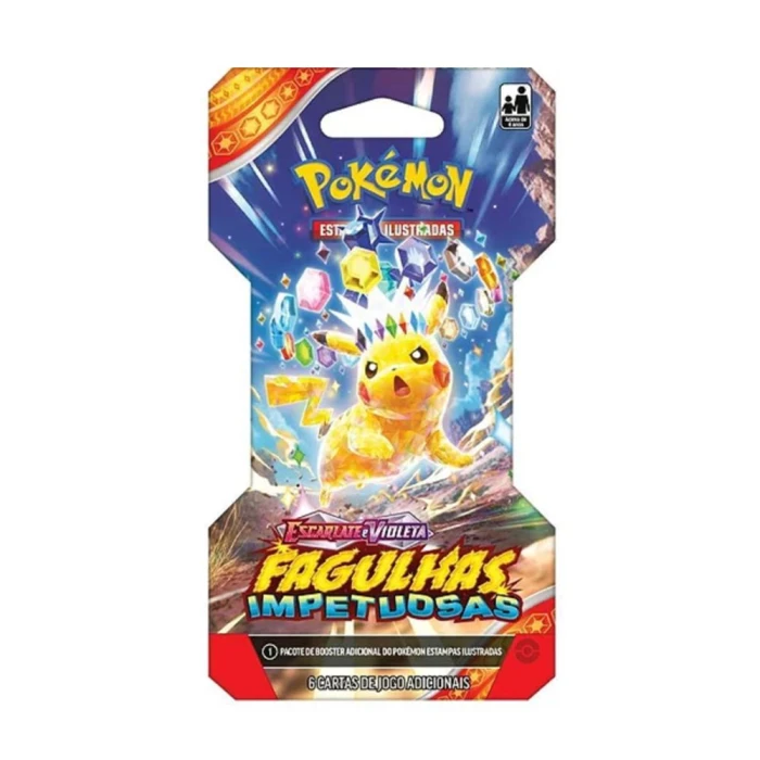 Cartas De Pokémon Fagulhas Impetuosas Copag Unidade