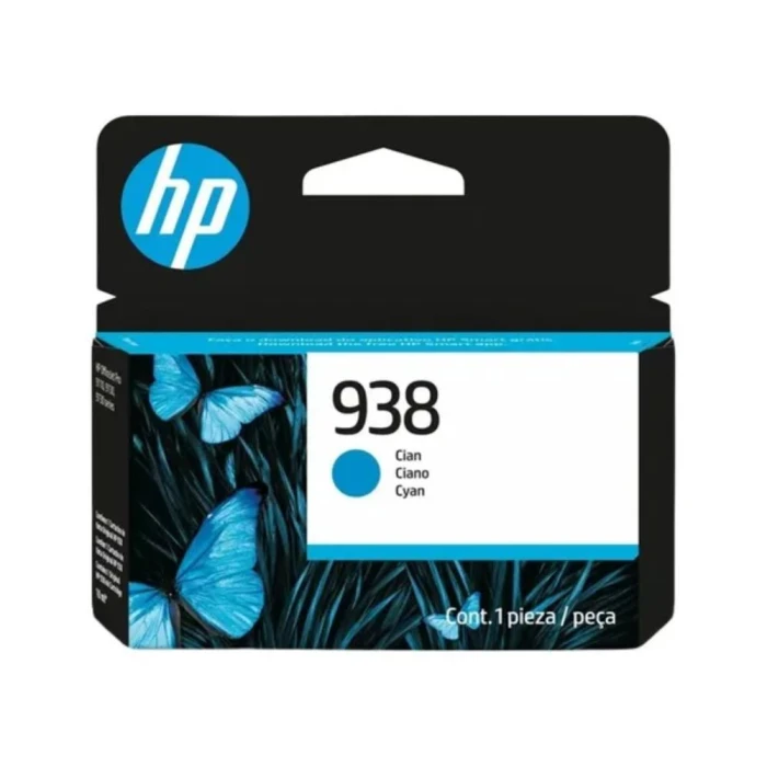 Cartucho Para Impressora Hp 938 Cor Ciano 10ML
