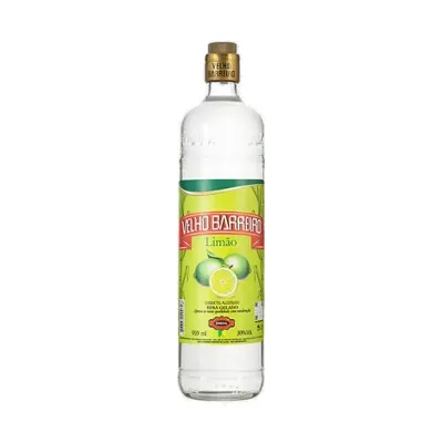 Chacaça Velho Barreiro Limão 910Ml