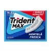 Chiclete Trident Max Hortelã 16,5g Chiclete Trident Max Hortelã 16,5g
