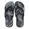 Chinelo Havaianas De Dedo Masculino Aloha Preto/Cinza 43/44