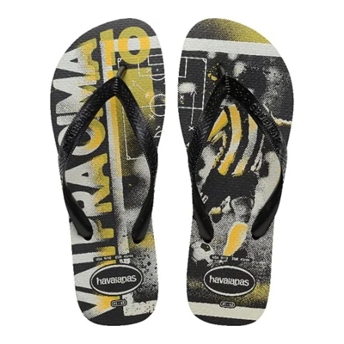Chinelo Havaianas De Dedo Masculino Top Athletic Preto 43/44