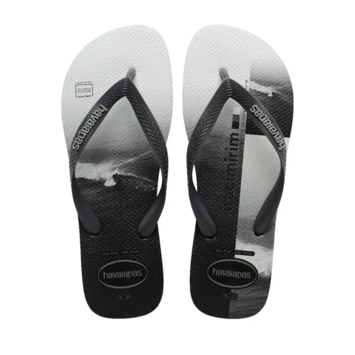 Chinelo Havaianas De Dedo Masculino Top Surfer Grafite 41/42