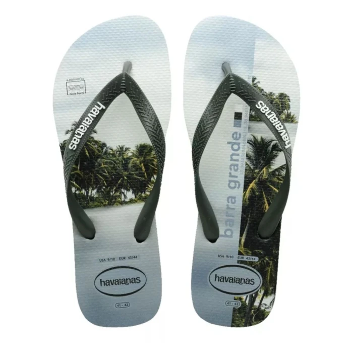 Chinelo Havaianas De Dedo Masculino Top Surfer Verde 41/42