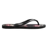 Chinelo Havaianas De Dedo Slim Organic Preto/Rosa 39/40