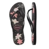 Chinelo Havaianas De Dedo Slim Organic Preto/Rosa 39/40