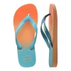 Chinelo Havaianas De Dedo Top Fashion Pêssego 37/38