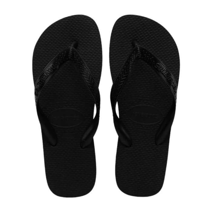 Chinelo Havaianas De Dedo Unissex Top Cor Preto 45/46